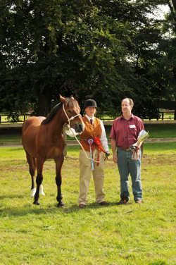 John Borda with First prize winner