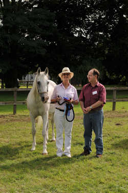 John Borda with Second prize winner