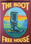 The Boot Inn sign